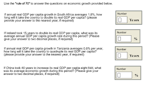 How long will it take to get from here to the hotel? Use The Rule Of 70 To Answer The Questions On Chegg Com