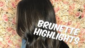 Black hair with highlights is gorgeous and trending strong right now. How To Highlight Dark Hair Youtube