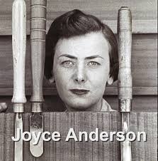 Joyce Anderson (American, 1923-2014) deserves more recognition as an  outstanding designer, woodturner, and furniture maker. I am researching her  life and work for an article and possible book. By 1950, she