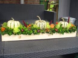 Herfst Tafel Bloemstuk Herbst Dekoration Herbst Dekor Deko Herbst
