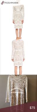 Alexis White Lace Cocktail Dress Cocktail Dress Lace White Lace Cocktail Dress Long Sleeve Cocktail Dress