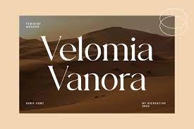 Velomia Vanora Font - Download Free Font