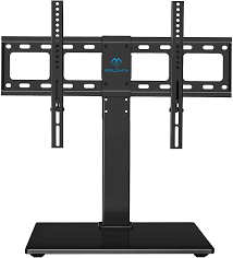 Great savings & free delivery / collection on many items. Amazon Com Perlesmith Universal Swivel Tv Stand Base Table Top Tv Stand For 37 65 Inch Lcd Led Tvs Height Adjustable Tv Mount Stand With Tempered Glass Base Vesa 600x400mm Holds
