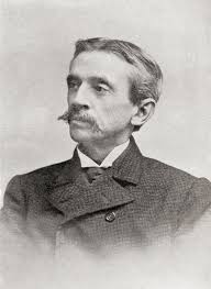 Eugene Field Sr, 1850 _ 1895 American author, writer of children's poetry  From The International Library of Famous Literature, published c 1900  Poster Print by Hilary Jane Morgan (11 x 17) # 12576569