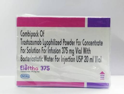 Eleftha 375 Mg Injection at ₹ 8800/piece | Trastuzumab Injections in Pune | ID: 2853884096788