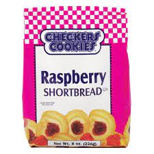 Mix in 1/2 teaspoon almond extract. Checker Cookies Raspberry Shortbread Cookie 8 Oz 12 Ct Walmart Com Walmart Com