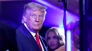 Trump becomes first sitting president to attend NBA Finals game