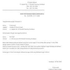 Contoh surat lamaran kerja di bank mandiri. 9 Contoh Surat Pengalaman Kerja Ideas Surat Application Letter For Employment Letter Writing Format