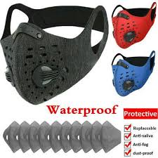 Details About Reusable Sports Face Mask Air Purifying Haze Fog Activated Carbon Filter Pad Set In 2020 Activated Carbon Filter Activated Carbon Carbon Filter