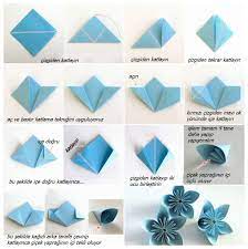 Origami Modelleri Ve Yapimlari Hanimefendi Com Kadin Sitesi Origami Cicek Kagit Cicek