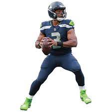 Seattle Seahawks Russell Wilson Fathead Life Size Removable Wall Decal Russell Wilson Wilson Seahawks Seahawks