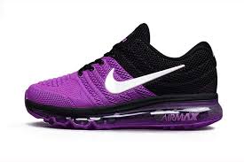 Black And Purple Nike Running Shoes Womens Nike Air Max 2017 Purple Black White Nike Air Max For Women Nike Air Max Nike Air