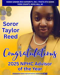 The Theta Eta Sigma Chapter of Sigma Gamma Rho Sorority, Inc. is proud to  congratulate our 2nd Anti-Basileus and Advisor to Lambda Kappa Chapter at  Winthrop University
