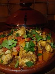 Recette De Tajine De Lotte A L Orientale Recette Recette Tajine Tajine Poisson Recettes De Cuisine