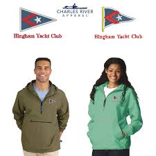 Hingham Yacht Club Charles River Adult Pack N Go Pullover 9904