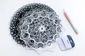 Download Diy 3d Layered Mandala Clock With Card Stock And Cricut Angela Ricardo