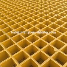 Frp Grating Drain Grating Cover Swimming Pool Overflow Grating Plastic Flooring Fiberglass Concrete