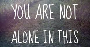 Not Alone Grief Baby Loss Typeface Quote Inspirational Quotes