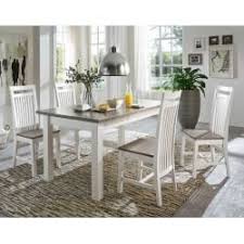 Dining Chair In White Gray Spruce Solid Wood Set Of 2 Life Meubles Chair Dining Gray Life In 2020 Farmhouse Dining Table Set Boston Dining Chair Diy Dining Table