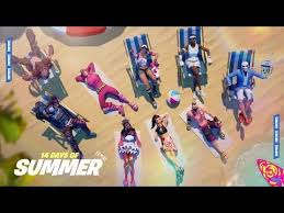 Fortnite 14 Days Of Summer Trailer Fortnite Epic Games Epic Games Fortnite