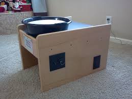 Then i laid out the bolt pattern of the bearing assembly. Diy Pottery Wheel Using Treadmill Motor 14 Steps With Pictures Instructables