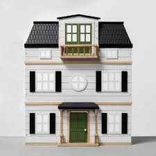 Las dimensiones de la casa de muñecas de madera son de 20 * 40 * 30 cm (profundidad * altura * ancho). Amazon Com Casa De Munecas De Madera Con Muebles Corazon Y Mano Con Magnolia Home Kitchen