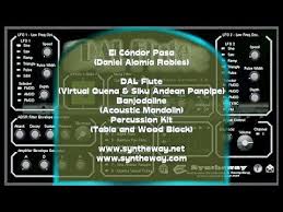 El Condor Pasa Daniel Alomia Robles Syntheway Virtual Quena Siku Andean Panpipe Mandolin Vst Quena Ableton Live Condor