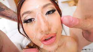 Exotic Asian Mina Luxx Threesome 