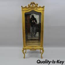 Reclaimed pine + elm 4 door 71 sideboard $1,195. Vintage Gold French Louis Xv Provincial Curio Cabinet Display Shelf Etagere 72 From Vintage Philly Furniture Of Philadelphia Attic