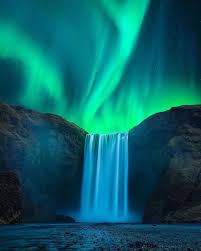 Northern Lights Aurora On Instagram Waterfall Aurora Tag Someone You Want To See The Aur In 2020 Northern Lights Photography Northern Lights Northern Lights Art