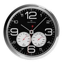 I filmed this entire build series, about a year ago, and never had time to edit it into a full video series. Buy Garage Weather Station 36cm Clock Black Online Purely Wall Clocks