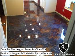 This Floor Is Stunning We Love The Depth Color Combo Order Your Custom Floor Kit Today Newfloors Re Metallic Epoxy Floor Epoxy Floor Epoxy Floor Coating