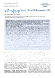 An official journal of the international association for the study of obesity, 01 aug 2002, 3(3): Https Www Tandfonline Com Doi Pdf 10 1080 20786190 2015 1016719