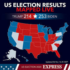 Was elected the 46th president of the united states. Us Election Results So Far How Many Votes Do Joe Biden And Donald Trump Have World News Express Co Uk
