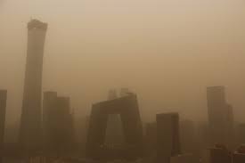 Smoke fog, or smog for short, is a type of intense air pollution. Sandstorm Smog Strangle Beijing Caixin Global