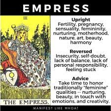 The empress tarot card meanings for health. The Empress Tarot Card Meanings