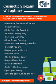245 Brilliant Cosmetic And Beauty Slogans And Taglines Beauty Slogans Shop Name Ideas Slogan