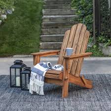 Manor Park Acacia Wood Outdoor Adirondack Chair Brown Walmart Com In 2020 Outdoor Patio Chairs Adirondack Chair Adirondack Chairs Patio