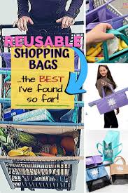 Don't make the cashier wait for you to open them or worse, make the cashier open them. I Finally Found The Best Reusable Grocery Bags Lotus Trolley Bags Are A Set Of 4 Reusable Shopping Bags That Fold Into Themselves For Easy Carrying Storage Best Reusable Grocery