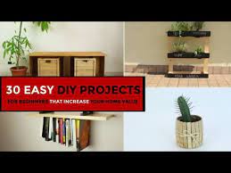 41 easy diy projects that are fun and simple to make. 30 Easy Diy Projects For Beginners That Increase Your Home Value Youtube