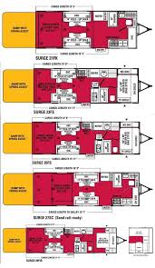 Coachmen Adrenaline Surge Toy Hauler Floorplans Rv Floor Plans Toy Hauler Floor Plans