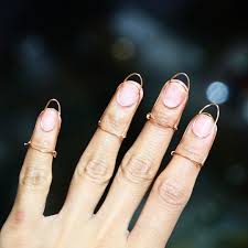 Wire Nail Rings Korean Nail Art Minimalist Nails Korean Nails