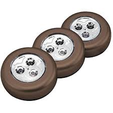 Techno Earth Led Battery Operated Stick On Tap Push Light For Night Closets Attics Garages Car She Lighting Ceiling Fans Battery Operated Lead Batteries