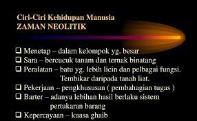 #t1c4 | tingkatan 1 : Aktiviti Zaman Neolitik