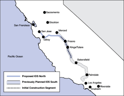 Map Can California S High Speed Rail System Sustain Itself 89 3 Kpcc