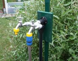 Egal ob man selber regenwasser sammeln kann. Wasseranschluss Im Garten Kaltwasserleitung Bauen De