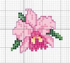 Black symbols on the white background. 86 Orchids For Elsa Cross Stitch Ideas Cross Stitch Stitch Cross Stitch Patterns