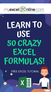 Excel Formulas Functions Examples Myexcelonline Microsoft Excel Formulas Excel Formula Excel Tutorials