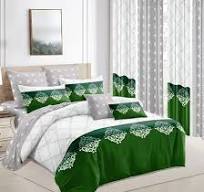 ODM/OEM 12 Pièces Textiles de Maison Ensemble de Housse de Couette Imprimée  en Polyester 24PC Doux Ensemble de Couverture de Lit Taille Twin Full Queen  King avec Rideau Fabricant