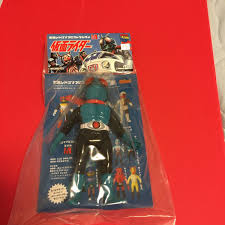 激レア】東映レトロソフビコレクション 仮面ライダー 旧1号 新色 メディコムトイ ミドル
